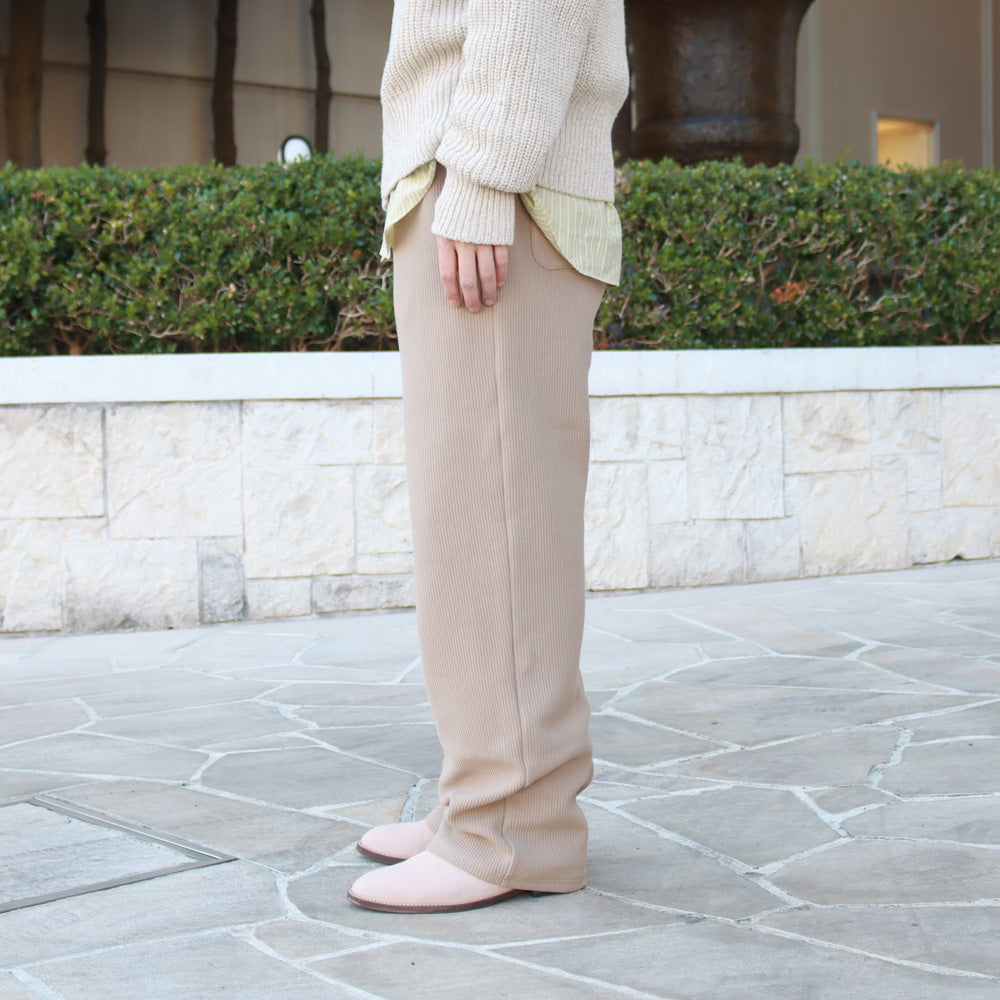 MATSUFUJI(マツフジ)Ripple Stripe Wide Trousers (M241-0706 