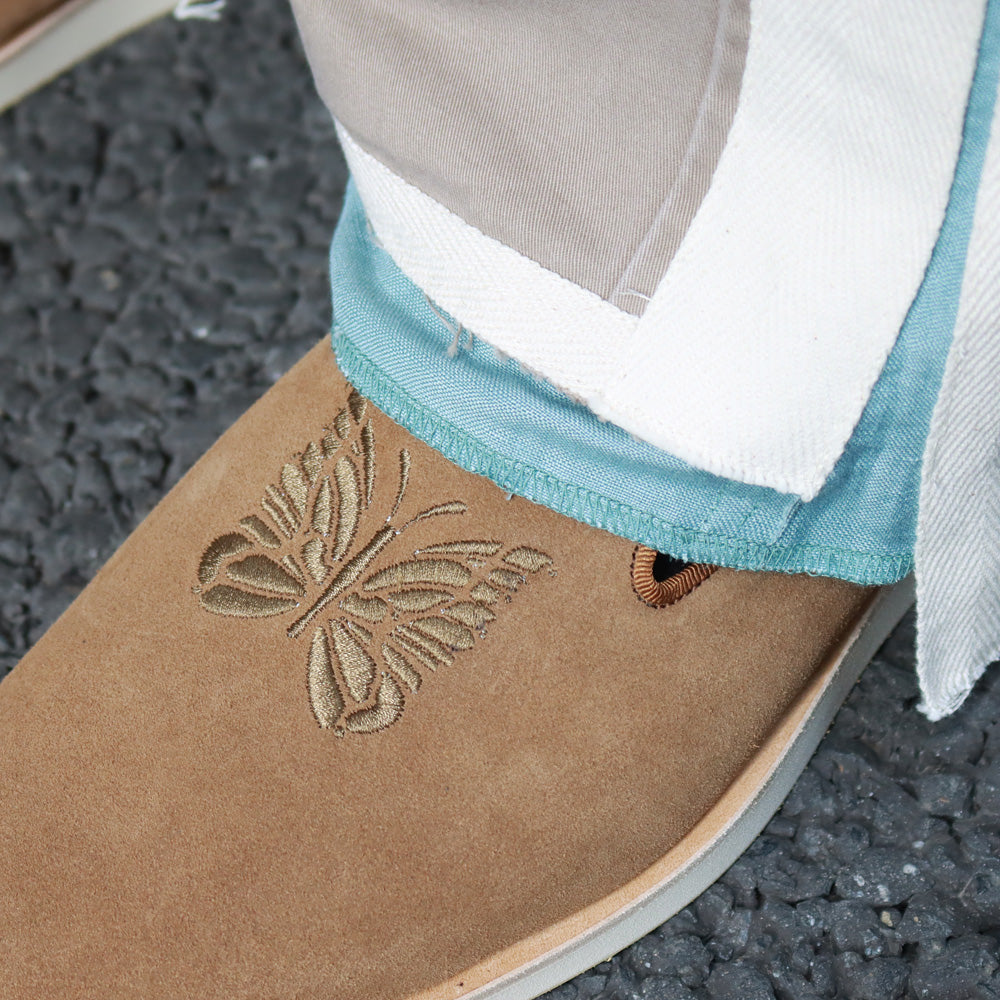 NEEDLES(ニードルズ)Papillon Emb. Slip-In - Suede (OT318) | NEEDLES / シューズ (MEN)  | NEEDLES正規取扱店DIVERSE