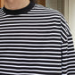 BALLOON STRIPES LONG SLEEVE T SHIRT