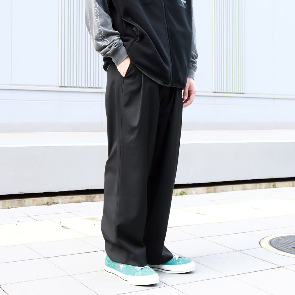 WIDE TUCK DRAPE SLACKS