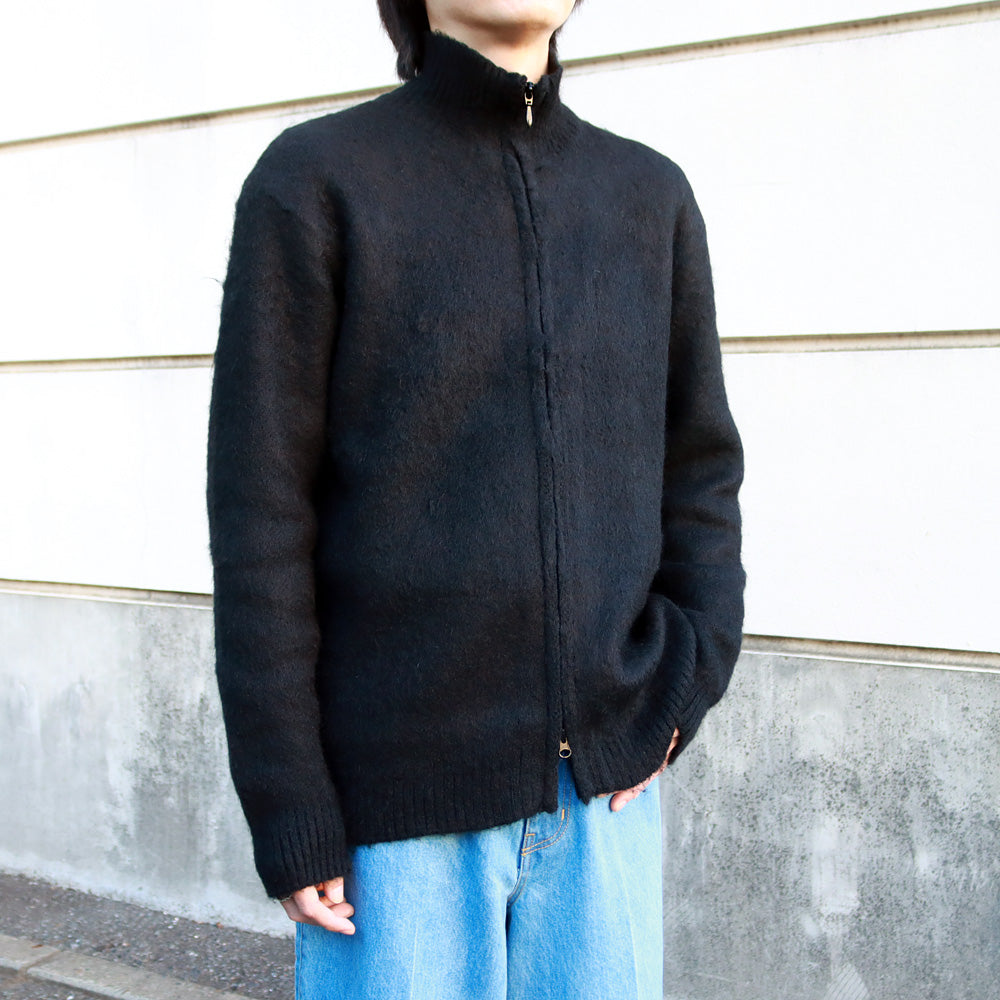 Zipped Mohair Cardigan - Solid (NS283) | NEEDLES / トップス (MEN