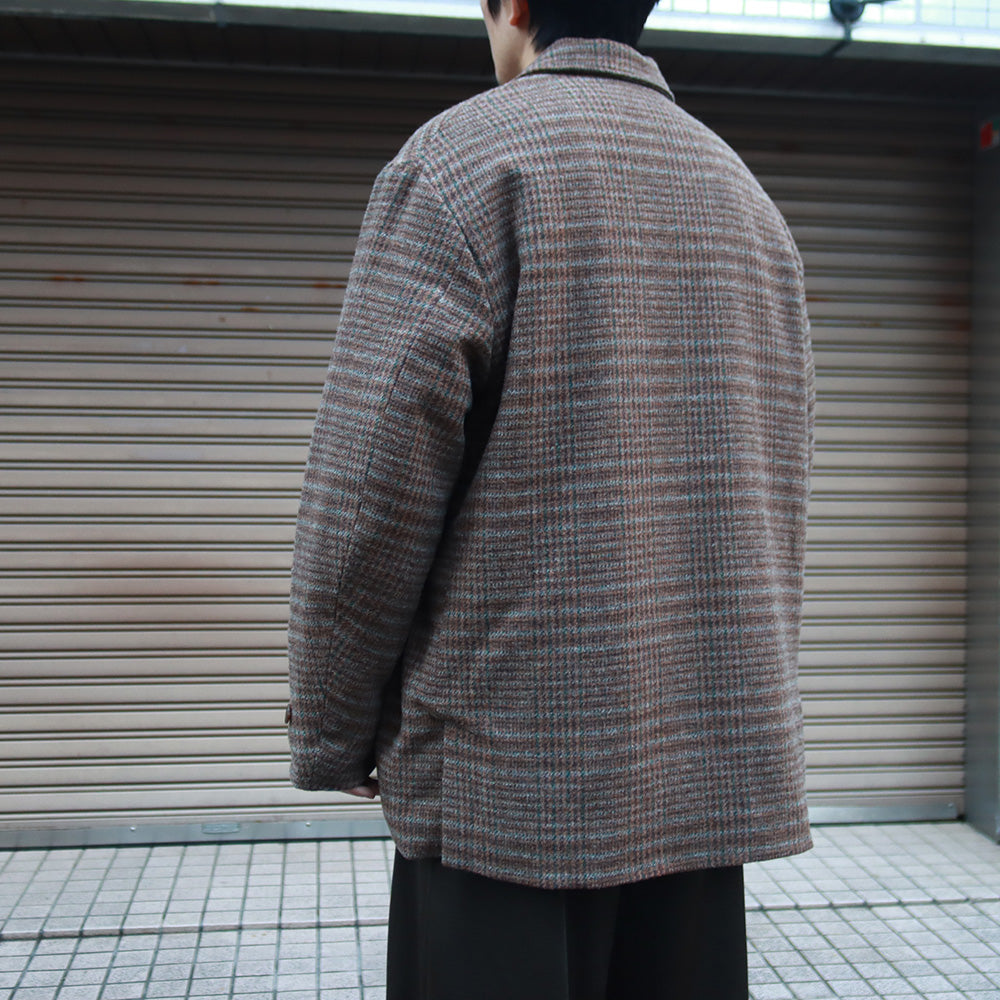 Car Coat - Wool Glen Plaid