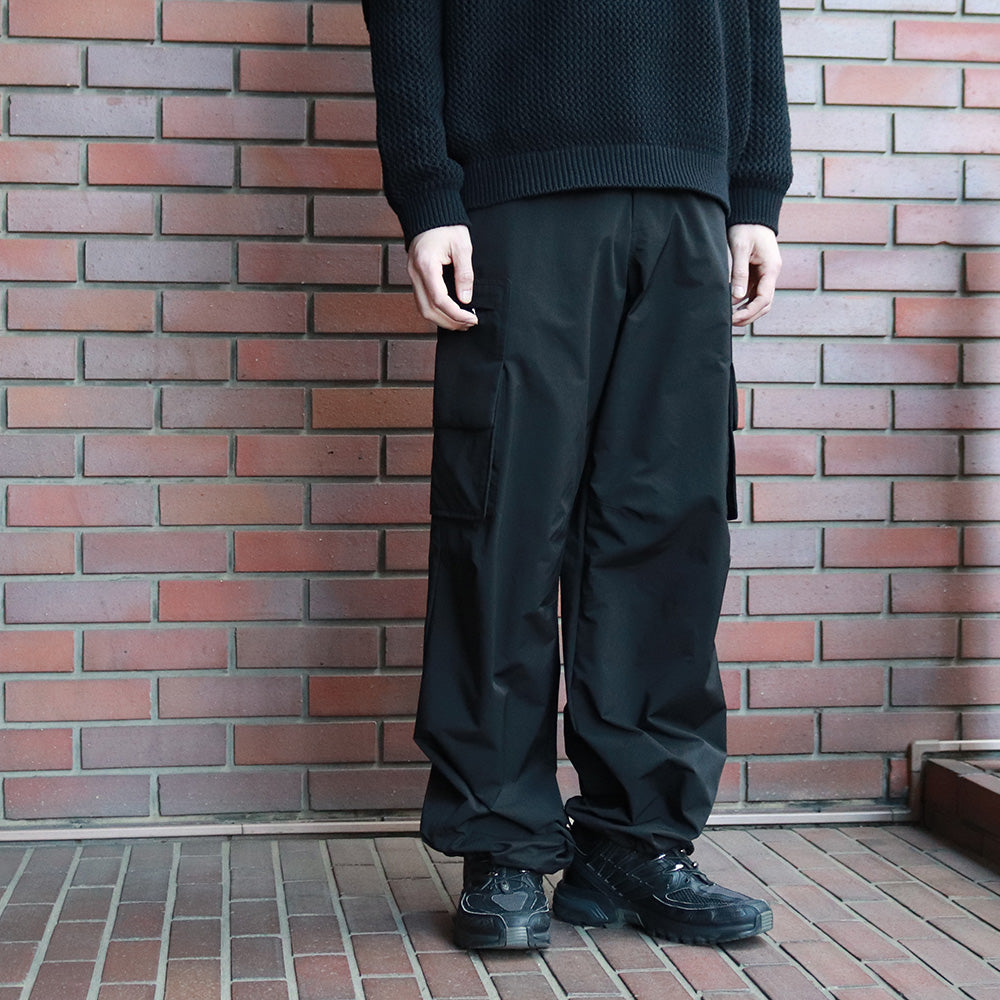 Water Repellent Wide Cargo Trousers