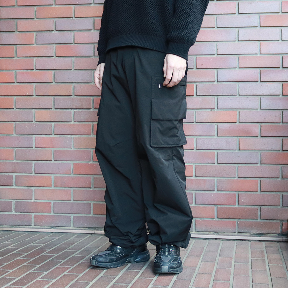 Water Repellent Wide Cargo Trousers