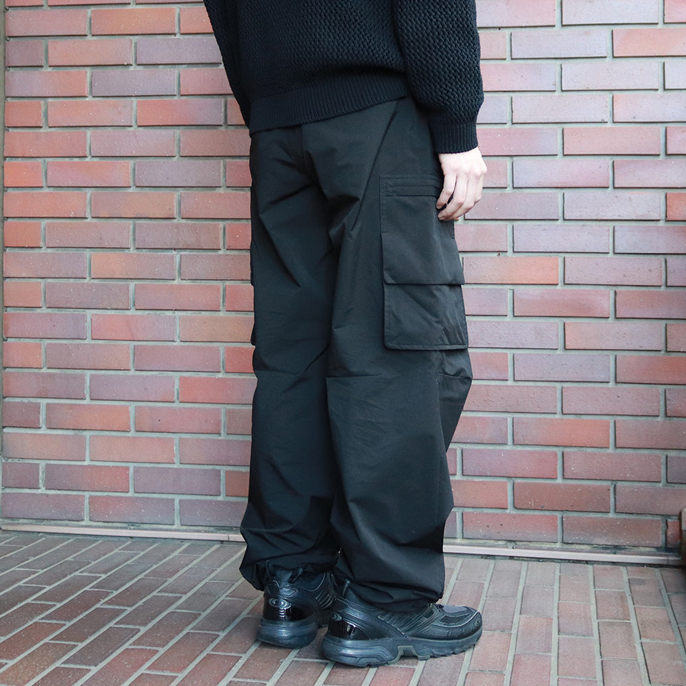 Water Repellent Wide Cargo Trousers