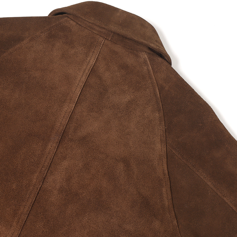 SUEDE PIPING LEATHER BLOUSON