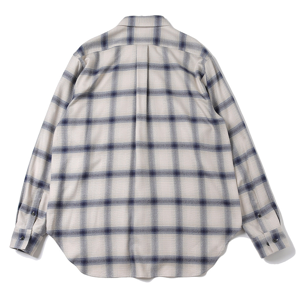 SUGARHILL(シュガーヒル)RAYON OMBRE CLASSIC COLLAR BLOUSE (23AWSH04