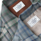 Unlikely 2P Sports Open L/S Shirts Wool Plaids