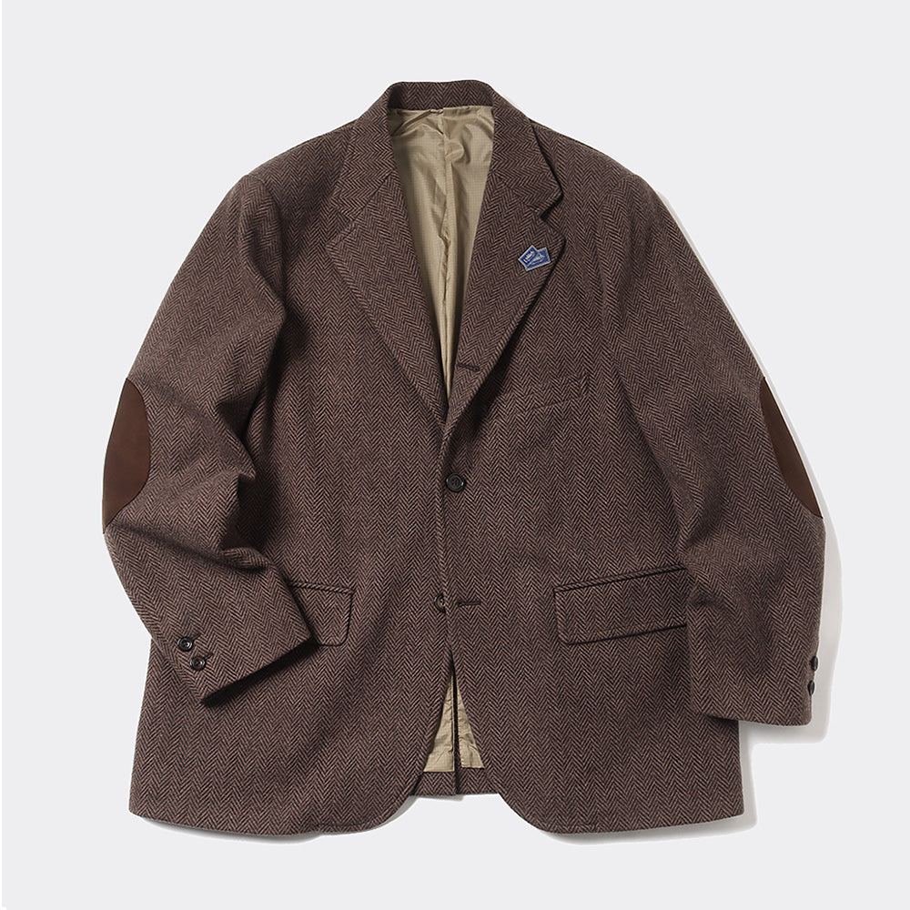 Unlikely Assembled Sports Coat Wool Tweed