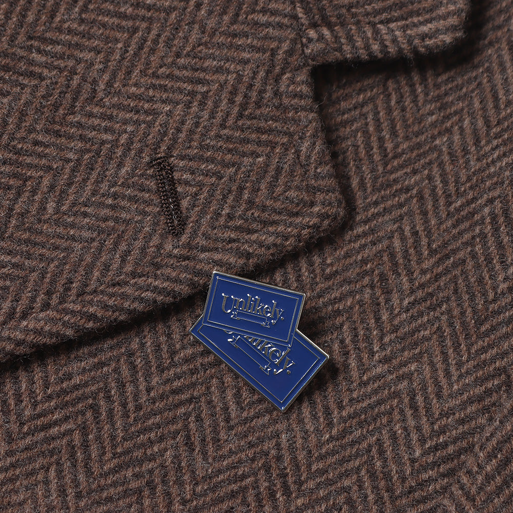 Unlikely Assembled Sports Coat Wool Tweed