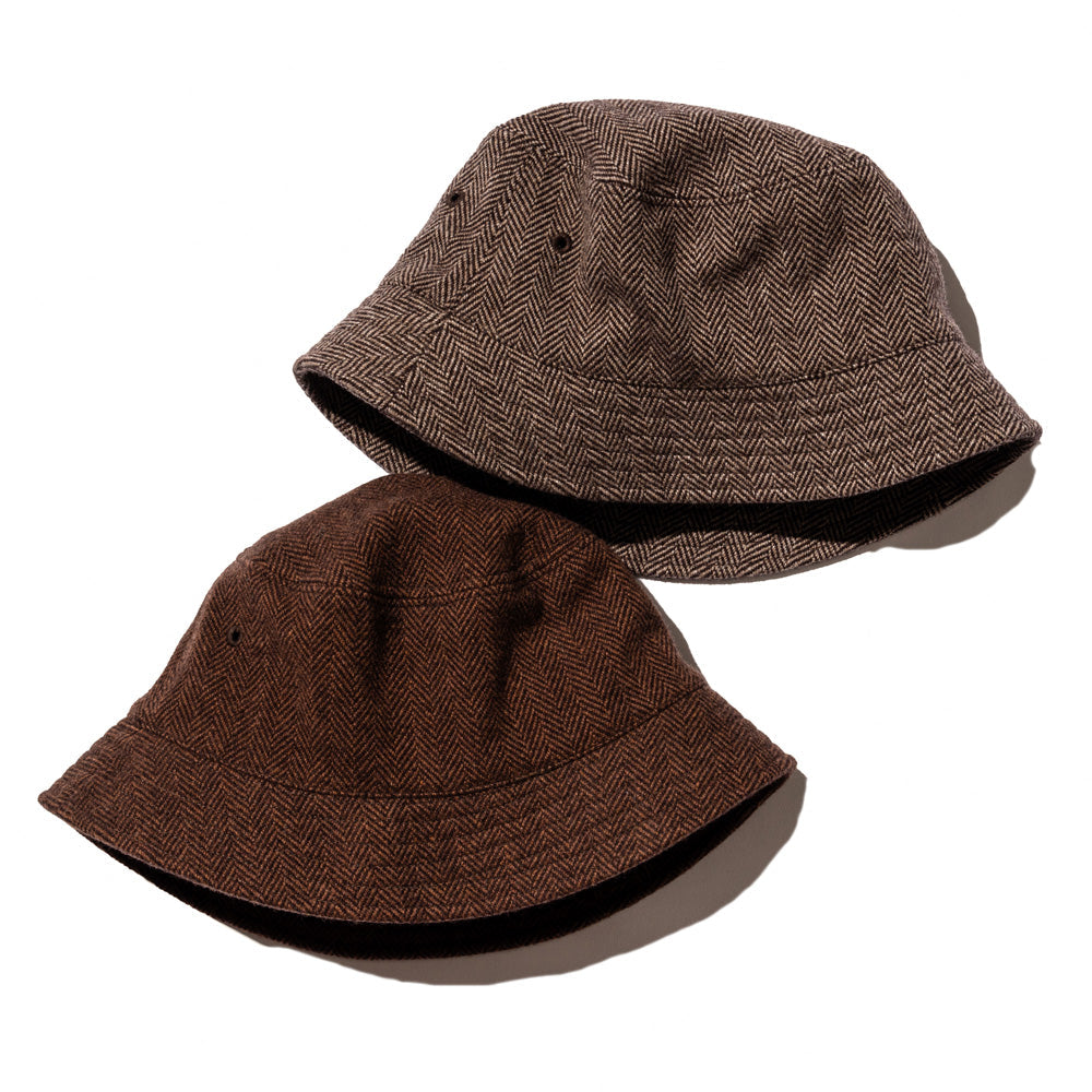 Unlikely アンライクリー ： Unlikely Bucket Hat Wool Tweed 全2色