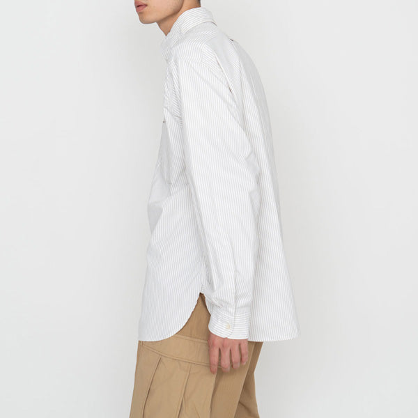 Button Down Stripe Wind Shirt (SUGS305) | nanamica / シャツ (MEN