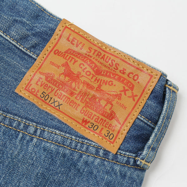 綿デニム製品加工Levi's501 1947年モデルカスタマイズ P202 (WE-P202