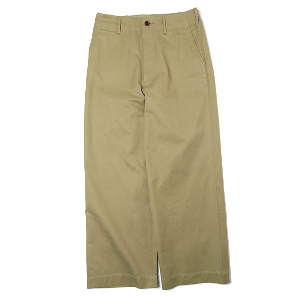 WASHED FINX LIGHT CHINO WIDE PANTS (A9SP01CN) | AURALEE / パンツ