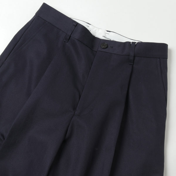 COTTON 1TUCK TROUSERS (213-60502) | UNIVERSAL PRODUCTS / パンツ 