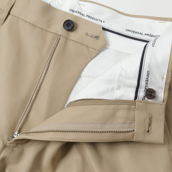 COTTON 1TUCK TROUSERS (213-60502) | UNIVERSAL PRODUCTS / パンツ 