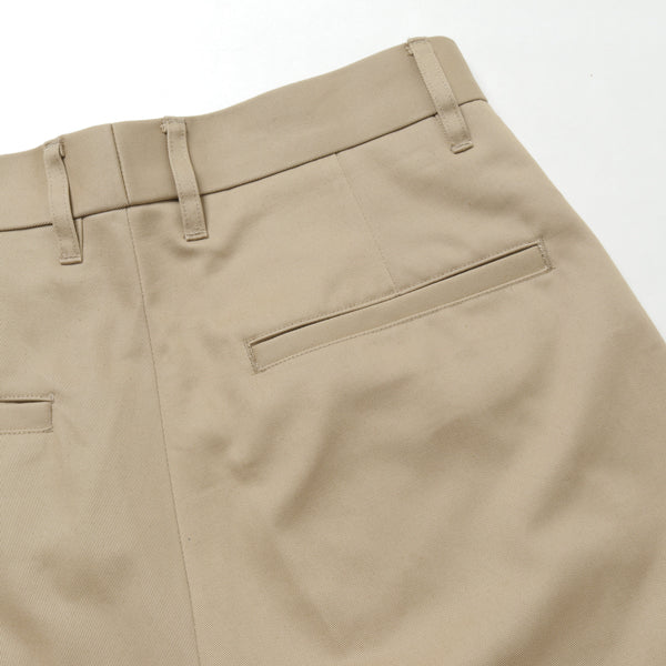 COTTON 1TUCK TROUSERS (213-60502) | UNIVERSAL PRODUCTS / パンツ