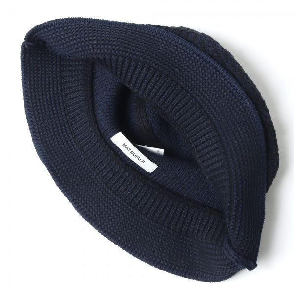 Raven Pattern Knit Hat (M231-0503) | MATSUFUJI / 帽子 (MEN