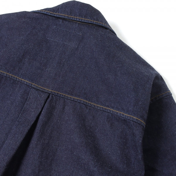 Pullover Work Denim Jacket (M231-0104) | MATSUFUJI