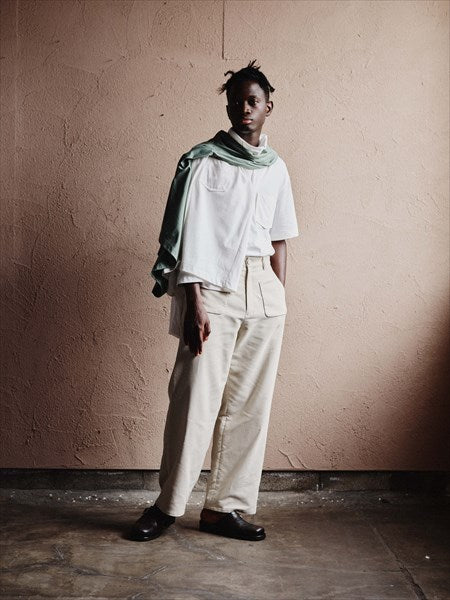 Moleskin Wide Trousers (M221-0402) | MATSUFUJI / パンツ (MEN