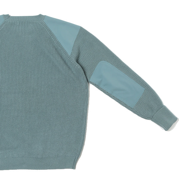 TROOPER SWEATER C/C YARN ニット TEALサイズは1色はTEALなります