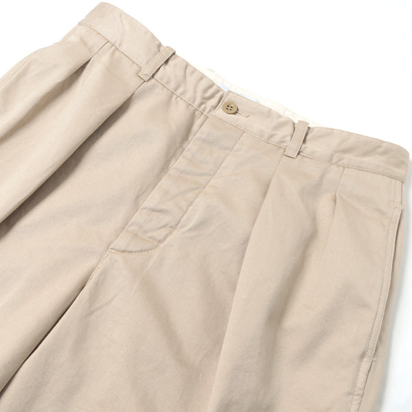 Westpoint Chino Tuck Tapered Pants (GM221-40208B) | Graphpaper 