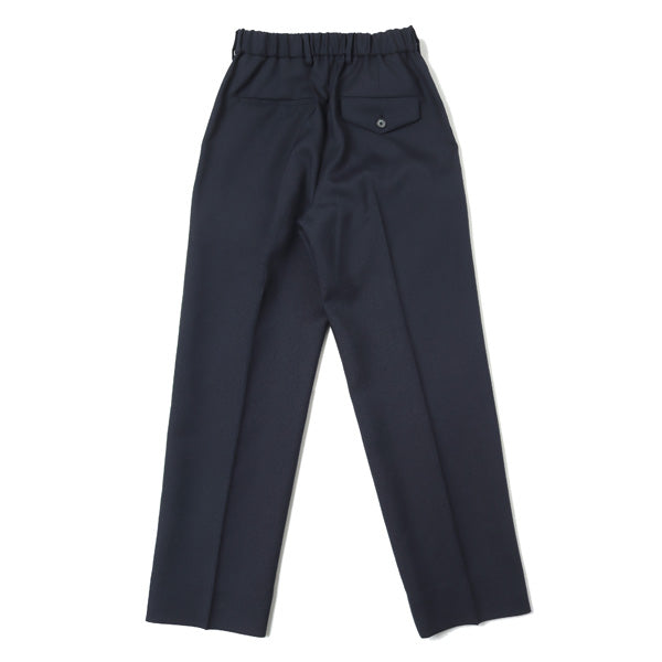 FLAT FRONT TROUSERS ORGANIC WOOL HEAVY TROPICAL (A22A-04PT01C