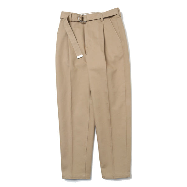 SILK CHINO WIDE TAPERED TROUSERS (21SS10PT145) | doublet / パンツ