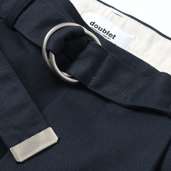 SILK CHINO WIDE TAPERED TROUSERS (21SS10PT145) | doublet / パンツ