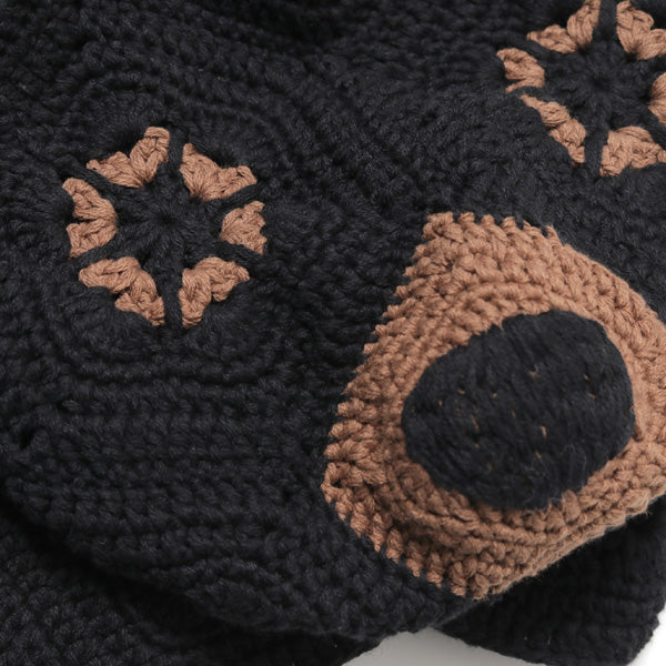 HAND-CROCHET BEAR BEANIE (21SS37KN43) | doublet / 帽子 (MEN