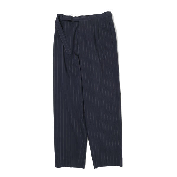 FINX NYLON STRETCH WIDE SLACKS (A21SP02FN) | AURALEE / パンツ (MEN