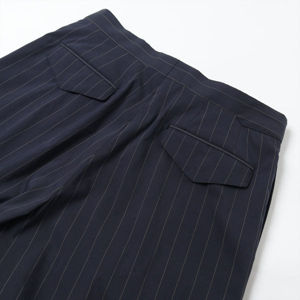 FINX NYLON STRETCH WIDE SLACKS (A21SP02FN) | AURALEE / パンツ (MEN