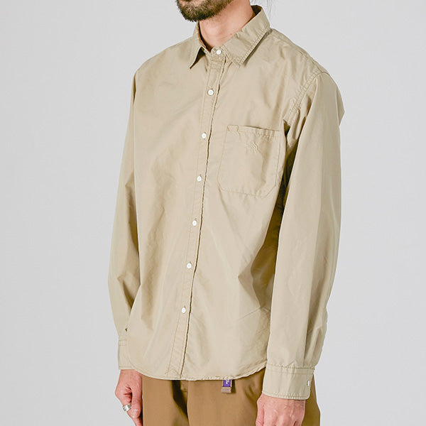 Cotton Polyester Typewriter Shirt (NT3807N) | DIVERSE / シャツ