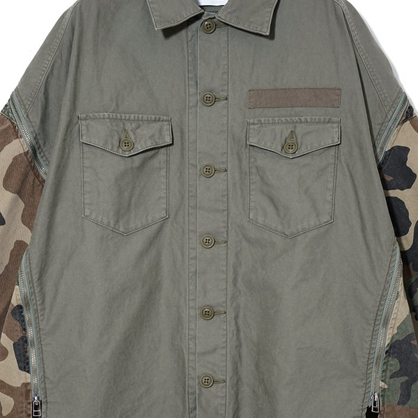 ZIPPER ARMY SHIRT (KGO-SH-M02) | FACETASM / ジャケット (MEN