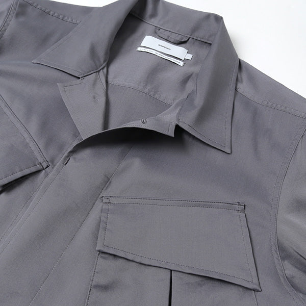 Cupro Military Jacket (GM211-30054) | Graphpaper / ジャケット (MEN