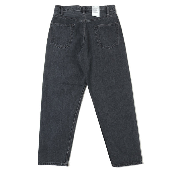 CIOTA】ブラック スビンコットン 13.5oz ワイドテーパードデニム