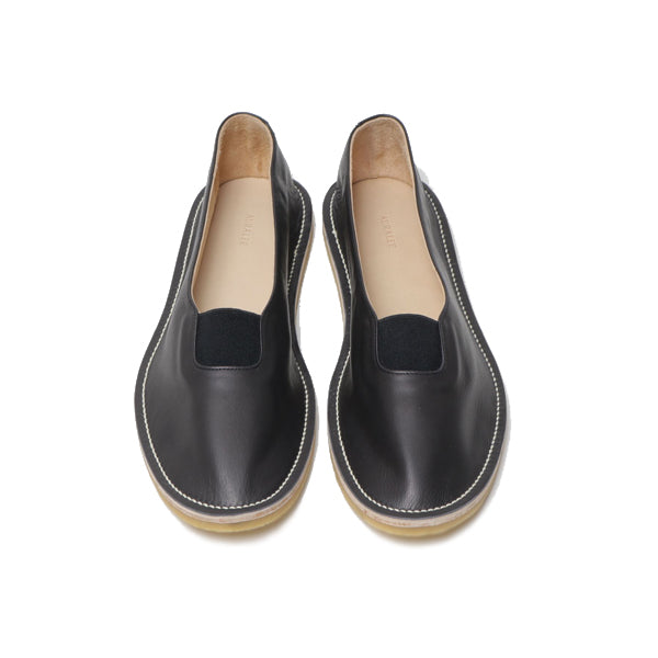 LEATHER SLIP-ON MADE BY FOOT THE COACHER (A21SS01FT) | AURALEE 