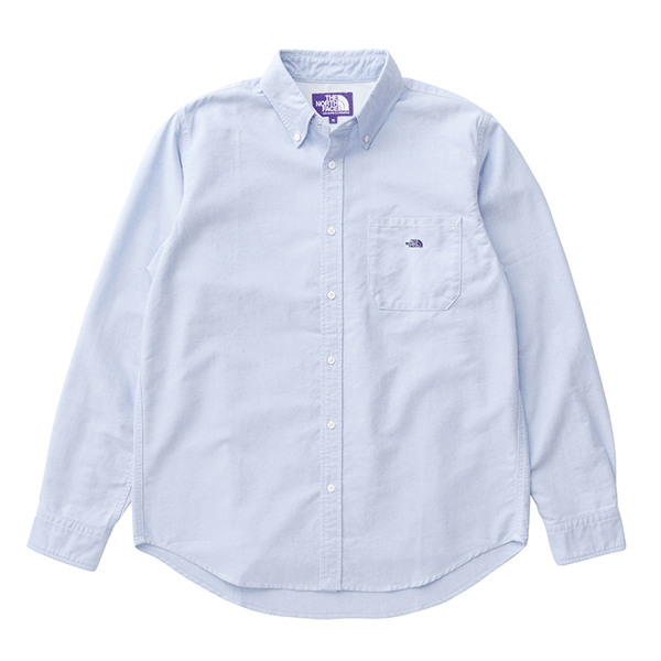 Cotton Polyester OX B.D. Shirt (NT3907N) | THE NORTH FACE PURPLE