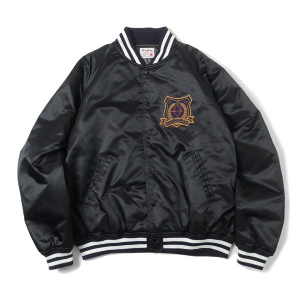 NYLON PADDING VARSITY JACKET