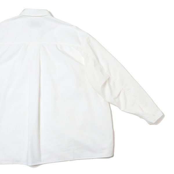 Garment Dyed Poplin Fatigue Shirt