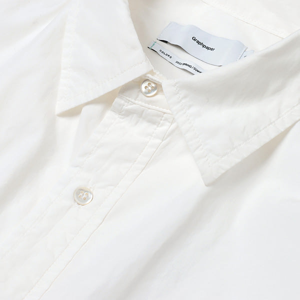 Garment Dyed Poplin Fatigue Shirt