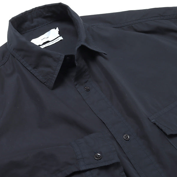 Garment Dyed Poplin Fatigue Shirt