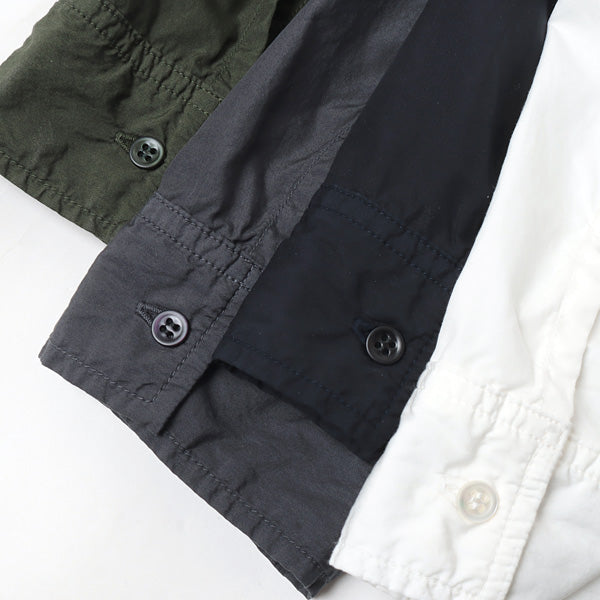 Garment Dyed Poplin Fatigue Shirt