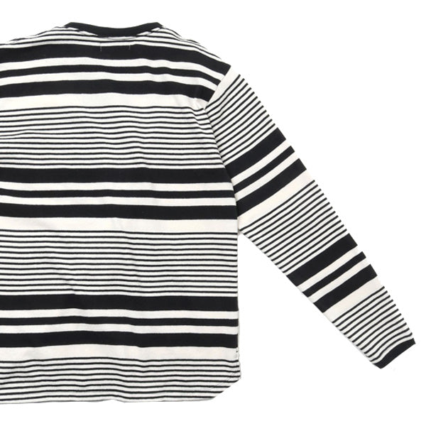 DWELLER L/S TEE COTTON JERSEY BORDER