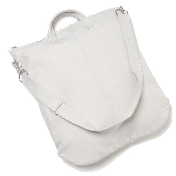 LINEN COTTON OXFORD | HELMET BAG (BOAGIM0105) | ATON / バッグ (MEN) | ATON 正規取扱店DIVERSE