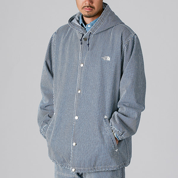 Hickory Stripe Hooded Field Jacket (NP2808N) | DIVERSE