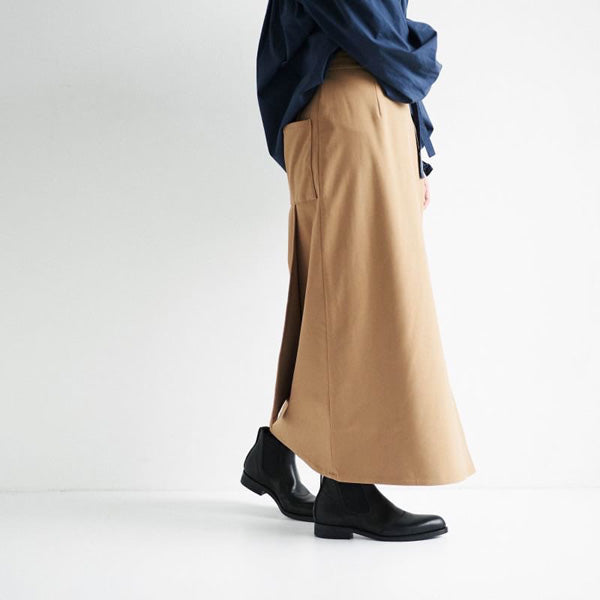 graphpaperグラフペーパー MERYL NYLON WRAP SKIRT-