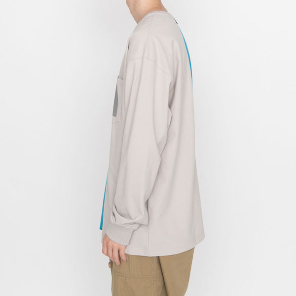 High Bulky Jersey L/S Logo Tee (NT3205N) | THE NORTH FACE PURPLE