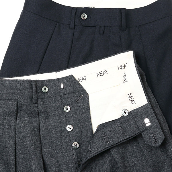 NEAT TAPERED PANTS Scotch Cheviot 46 - スラックス