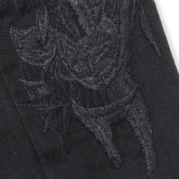 CHAOS EMBROIDERY LINEN TAPERED PANTSメンズ
